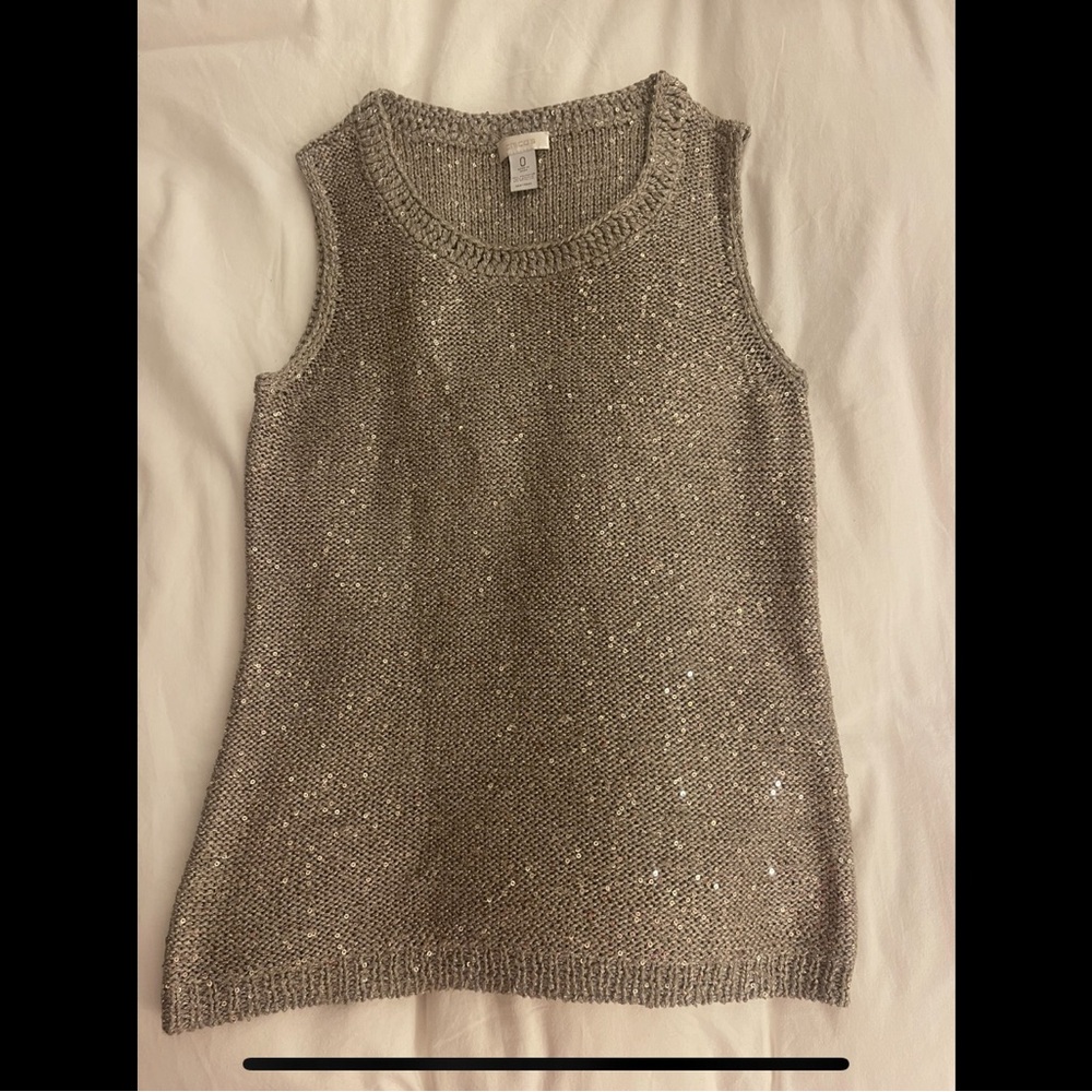Vintage gold/tan sparkly sweater